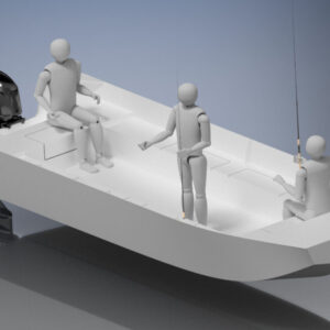 20 Ko taw (6,0m) Plywood Jon Boat Plans