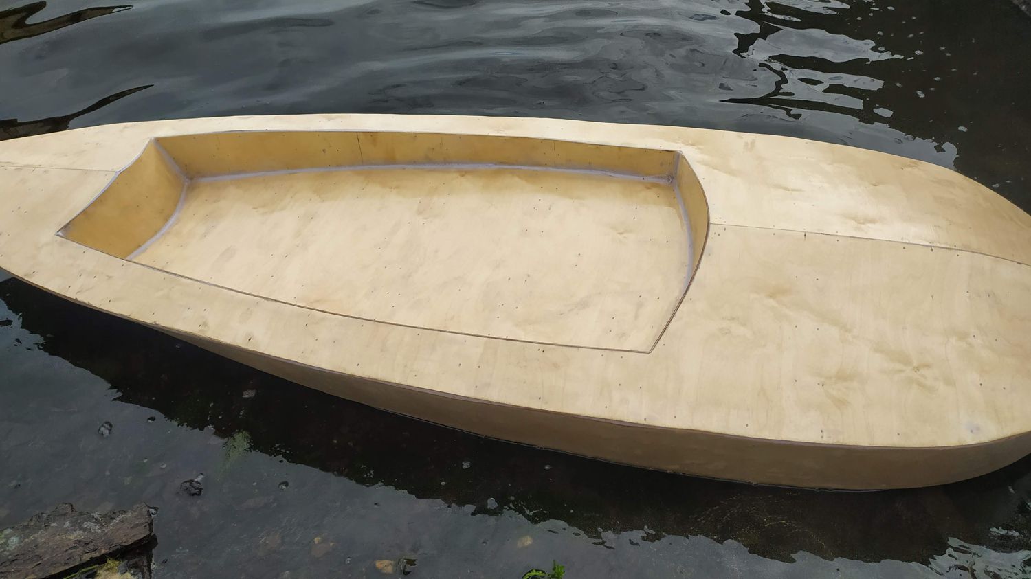 240 cm x 80 cm - kayak tempat duduk – Rencana CNC