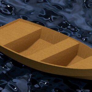 350 cm x 157 cm – rowing boat