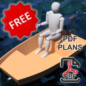 230 cm x 120 cm - Bateau à moteur - Plans PDF gratuits