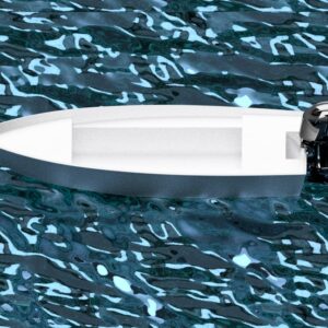 425 cm x 170 cm – Alumiiniumist Skiff Power Boat – Plaanid